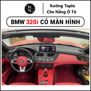 Thảm taplo xe BMW 320i có màn hình - Nhung Cừu Cao Cấp - Tl Auto