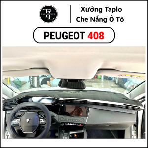 Thảm taplo xe Peugeot 408 - Nhung Cừu Cao Cấp - Tl Auto