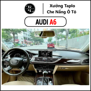 Thảm taplo xe Audi A6 2005-2015 - Nhung Cừu Cao Cấp - Tl Auto