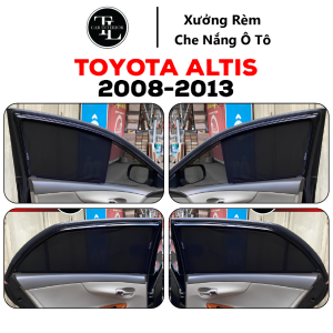 Rèm Che Nắng Ô Tô Nam Châm Toyota Altis - Thiết Kế Chuẩn Form - TL Auto