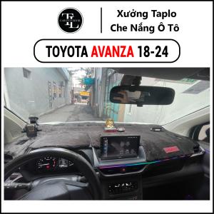 Thảm taplo xe Toyota Avanza 2018-2024 - Nhung Cừu Cao Cấp - Tl Auto