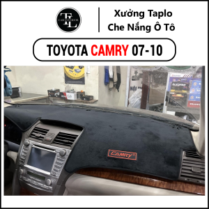 Thảm taplo xe Toyota Camry 2007-2010 - Nhung Cừu Cao Cấp - Tl Auto