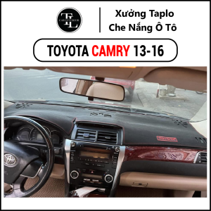 Thảm taplo xe Toyota Camry 2013-2016 - Nhung Cừu Cao Cấp - Tl Auto