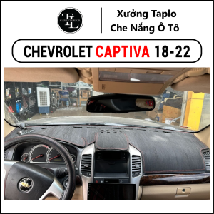 Thảm taplo xe Chevrolet Captiva 2018-2022 - Nhung Cừu Cao Cấp - Tl Auto