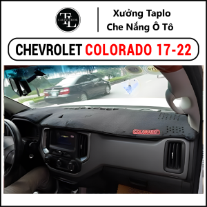 Thảm taplo xe Chevrolet Colorado 2017-2022 - Nhung Cừu Cao Cấp - Tl Auto