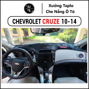 Thảm taplo xe Chevrolet Cruze 2010-2014 - Nhung Cừu Cao Cấp - Tl Auto