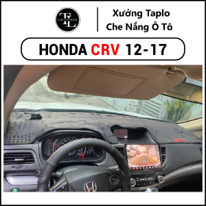 Thảm taplo xe Honda Crv 2012-2017 - Nhung Cừu Cao Cấp - Tl Auto
