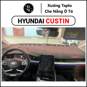 Thảm taplo xe Hyundai Custin - Nhung Cừu Cao Cấp - Tl Auto