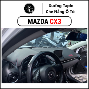 Thảm taplo xe Mazda Cx3 - Nhung Cừu Cao Cấp - Tl Auto