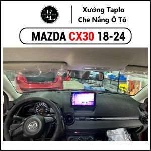 Thảm taplo xe Mazda Cx30 2018-2024 - Nhung Cừu Cao Cấp - Tl Auto