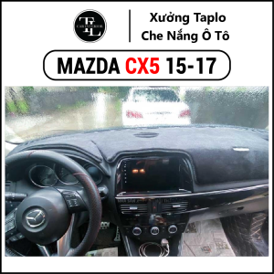 Thảm taplo xe Mazda Cx5 2015-2017 - Nhung Cừu Cao Cấp - Tl Auto