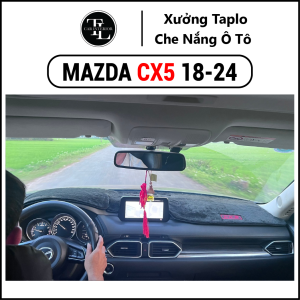 Thảm taplo xe Mazda Cx5 2018-2024 - Nhung Cừu Cao Cấp - Tl Auto