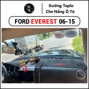 Thảm taplo xe Ford Everest 2006-2015 - Nhung Cừu Cao Cấp - Tl Auto
