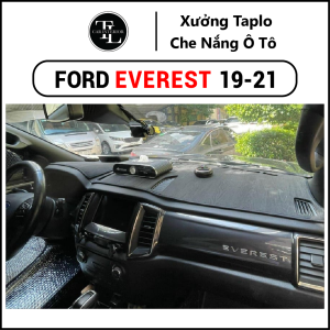 Thảm taplo xe Ford Everest 2019-2021 - Nhung Cừu Cao Cấp - Tl Auto