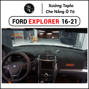 Thảm taplo xe Ford Explorer 2016-2021 - Nhung Cừu Cao Cấp - Tl Auto