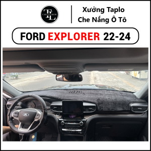 Thảm taplo xe Ford Explorer 2022-2024 - Nhung Cừu Cao Cấp - Tl Auto