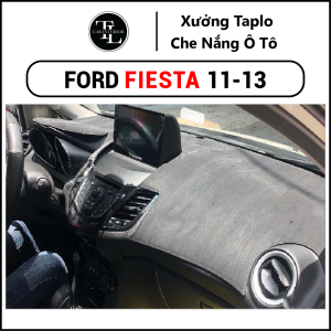 Thảm taplo xe Ford Fiesta 2011-2013 - Nhung Cừu Cao Cấp - Tl Auto