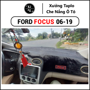 Thảm taplo xe Ford Focus 2006-2019 - Nhung Cừu Cao Cấp - Tl Auto