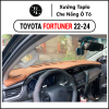 Thảm taplo xe Toyota Fortuner 2022-2024 - Nhung Cừu Cao Cấp - Tl Auto
