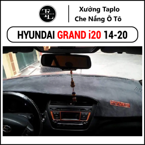Thảm taplo xe Hyundai Grand i20 2014-2020 - Nhung Cừu Cao Cấp - Tl Auto