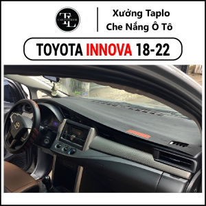 Thảm taplo xe Toyota Innova 2018-2022 - Nhung Cừu Cao Cấp - Tl Auto