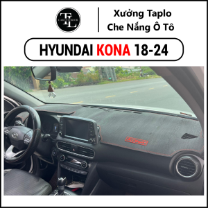 Thảm taplo xe Hyundai Kona 2018-2024 - Nhung Cừu Cao Cấp - Tl Auto