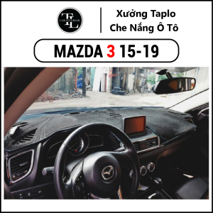 Thảm taplo xe Mazda 3 2015-2019 - Nhung Cừu Cao Cấp - Tl Auto