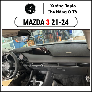 Thảm taplo xe Mazda 3 2021-2024 - Nhung Cừu Cao Cấp - Tl Auto