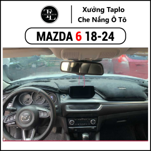 Thảm taplo xe Mazda 6 2018-2024 - Nhung Cừu Cao Cấp - Tl Auto