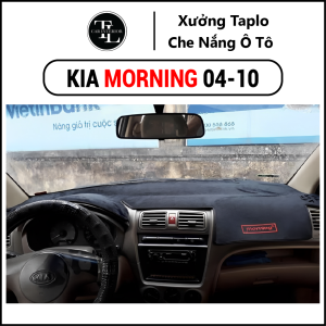 Thảm taplo xe Kia Morning 2004-2010 - Nhung Cừu Cao Cấp - Tl Auto
