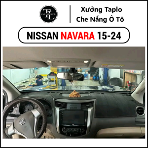 Thảm taplo xe Nissan Navara 2015-2024 - Nhung Cừu Cao Cấp - Tl Auto