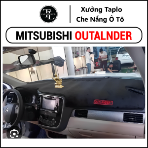 Thảm taplo xe Mitsubushi Outlander - Nhung Cừu Cao Cấp - Tl Auto