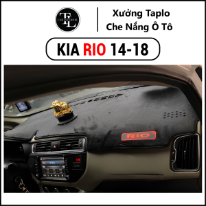 Thảm taplo xe Kia Rio 2014-2018 - Nhung Cừu Cao Cấp - Tl Auto