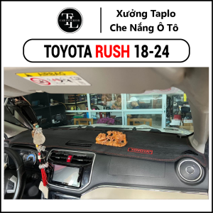 Thảm taplo xe Toyota Rush 2018-2024 - Nhung Cừu Cao Cấp - Tl Auto