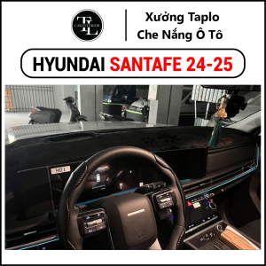 Thảm taplo xe Hyundai Santafe 2024-2025 - Nhung Cừu Cao Cấp - Tl Auto
