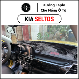 Thảm taplo xe Kia Seltos - Nhung Cừu Cao Cấp - Tl Auto