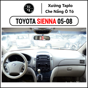 Thảm taplo xe Toyota Sienna 2005-2008 - Nhung Cừu Cao Cấp - Tl Auto