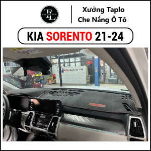 Thảm taplo xe Kia Sorento 2021-2024 - Nhung Cừu Cao Cấp - Tl Auto