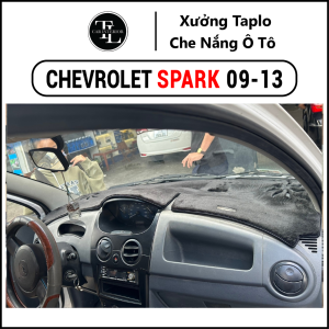 Thảm taplo xe Chevrolet Spark 2009-2013 - Nhung Cừu Cao Cấp - Tl Auto