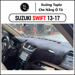 Thảm taplo xe Suzuki Swift 2013-2017 - Nhung Cừu Cao Cấp - Tl Auto