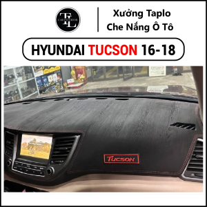 Thảm taplo xe Hyundai Tucson 2016-2018 - Nhung Cừu Cao Cấp - Tl Auto
