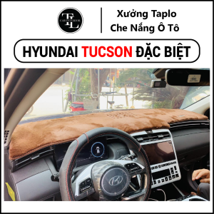 Thảm taplo xe Hyundai Tucson đặc biệt - Nhung Cừu Cao Cấp - Tl Auto