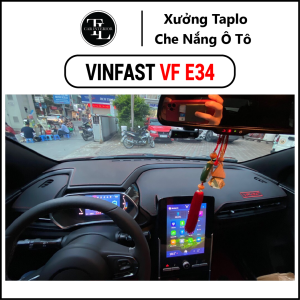Thảm taplo xe Vinfast Vf E34  - Nhung Cừu Cao Cấp - Tl Auto