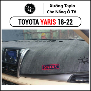 Thảm taplo xe Toyota Yaris 2018-2022 - Nhung Cừu Cao Cấp - Tl Auto