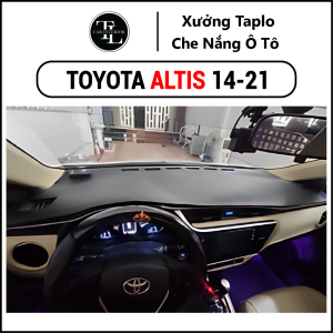 Thảm taplo xe Toyota Altis 2014-2021 - Nhung Cừu Cao Cấp - Tl Auto