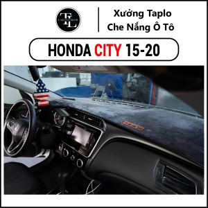 Thảm taplo xe Honda City 2015-2020 - Nhung Cừu Cao Cấp - Tl Auto