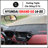 Thảm taplo xe Hyundai Grand i10 2014-2020 - Nhung Cừu Cao Cấp - Tl Auto