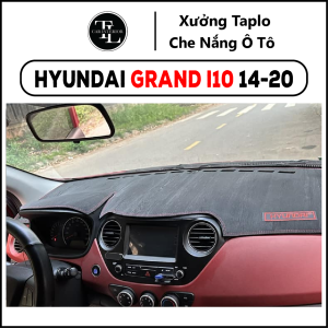 Thảm taplo xe Hyundai Grand i10 2014-2020 - Nhung Cừu Cao Cấp - Tl Auto