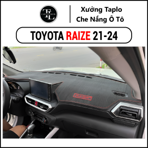 Thảm taplo xe Toyota Raize 2021-2024 - Nhung Cừu Cao Cấp - Tl Auto
