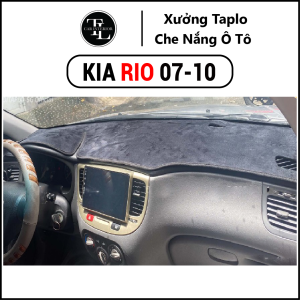 Thảm taplo xe Kia Rio 2007-2010 - Nhung Cừu Cao Cấp - Tl Auto